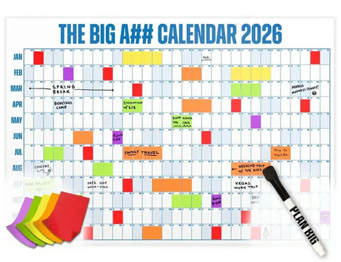 Jumbo Calendar 2026: Plan Your Most Incredible Year!