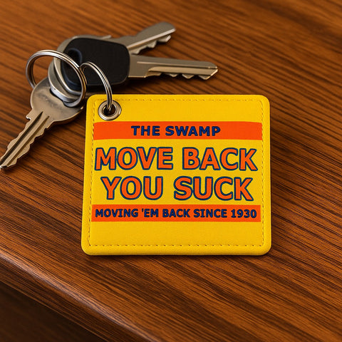 Florida Move Back You Suck Rally Towel keychain