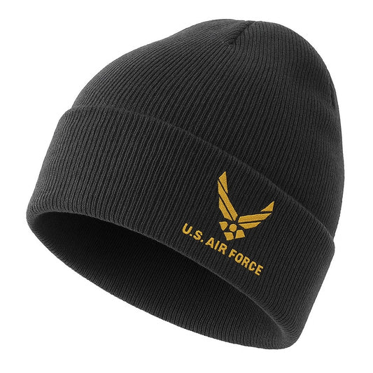 U.S. Air Force Wings Emblem Knit Beanie