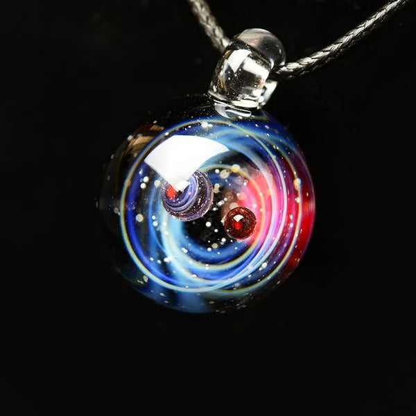 Universe Starry Sky Glass Ball Pendant