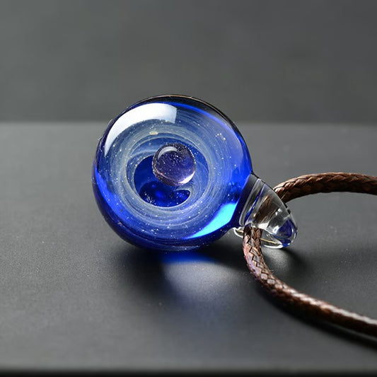 Universe Starry Sky Glass Ball Pendant