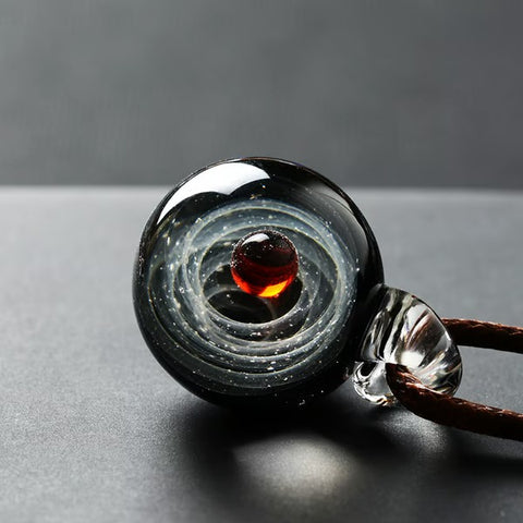 Universe Starry Sky Glass Ball Pendant