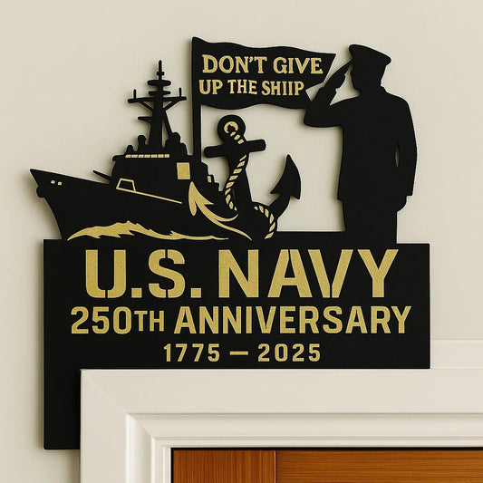 U.S. Navy 250th Anniversary Door Corner