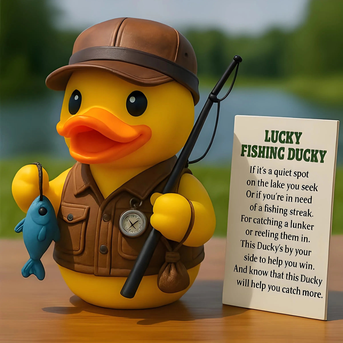 Lucky Fishing Ducky