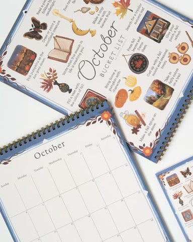 2026 Bucket List Spiral Calendar: Slow Down & Savor the Seasons