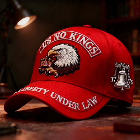 America No Kings Baseball Cap