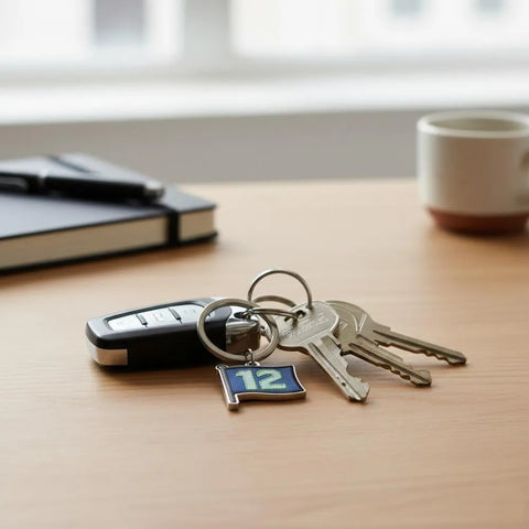 12th Fan Keychain – Your Spirit, Our Strength