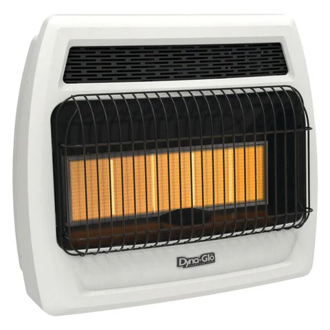30,000 BTU Natural Gas Infrared Vent Free Thermostatic Wall Heater