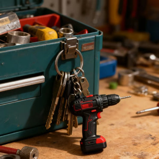 "Mini Drill Keychain" - Compact Tool for Everyday Tasks