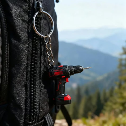 "Mini Drill Keychain" - Compact Tool for Everyday Tasks
