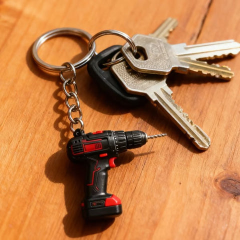 "Mini Drill Keychain" - Compact Tool for Everyday Tasks