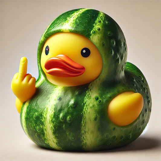Funny Pickle Duck