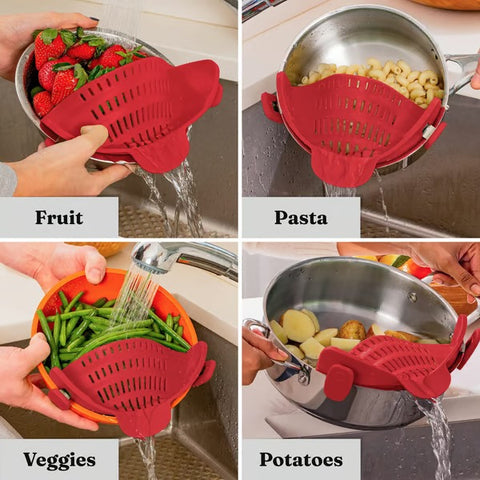 Adjustable Universal Kitchen Strainer - One Size Fits Most Sinks