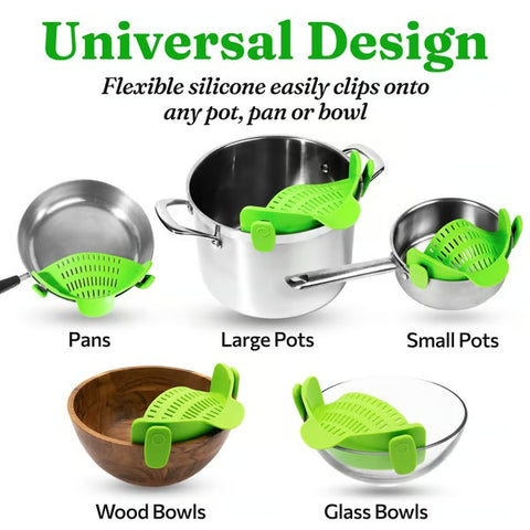 Adjustable Universal Kitchen Strainer - One Size Fits Most Sinks