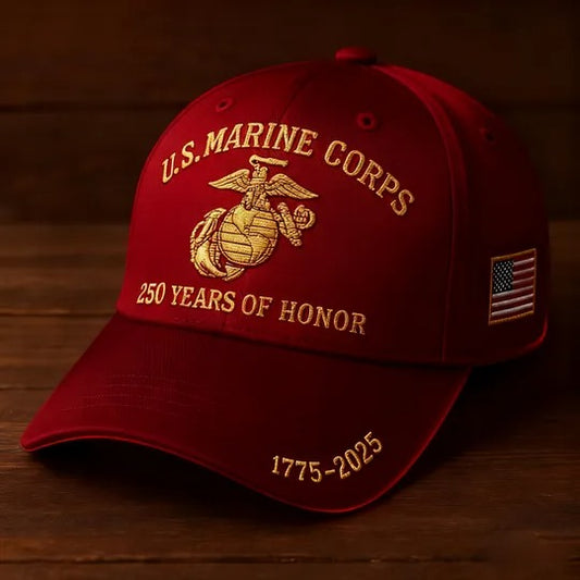 USMC 250th Birthday Vintage Cap