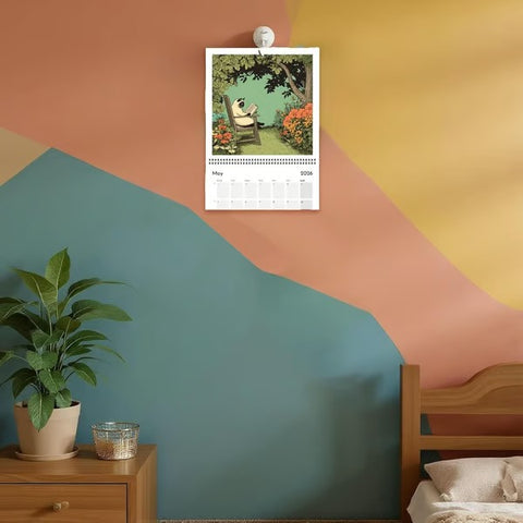 2026 Cat Calendar Cat--Your 2026 Cat & Book Lover's Wall Calendar