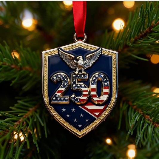 America 250th Anniversary Ornament