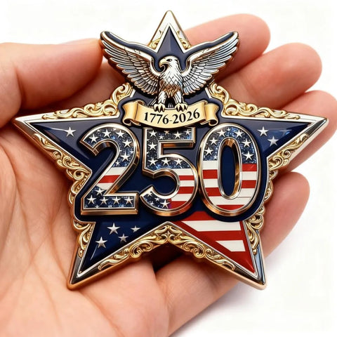 America 250th Anniversary Ornament