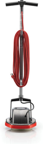 Commercial Orbiter Hard Floor Cleaner Machine, Multi-Purpose Floor Cleaning, Random Orbital Drive, Wide Cleaning Path, 50-Foot Long Cord, ORB550MC, Gray/Red-Oreck