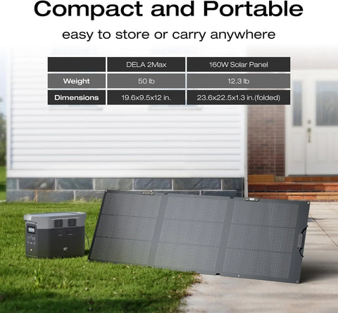 Portable Power Station Delta 2 Max – 2400W Solar Generator