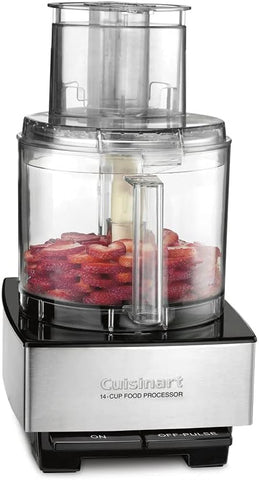 Cuisinart Food Processor 14-Cup Vegetable Chopper for Mincing, Stainless Steel