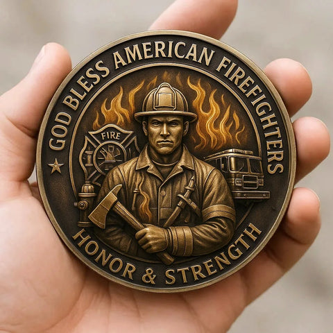 Firefighters Blessing Coin