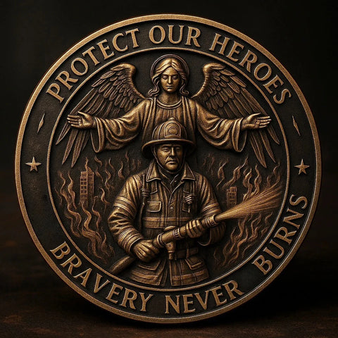 Firefighters Blessing Coin