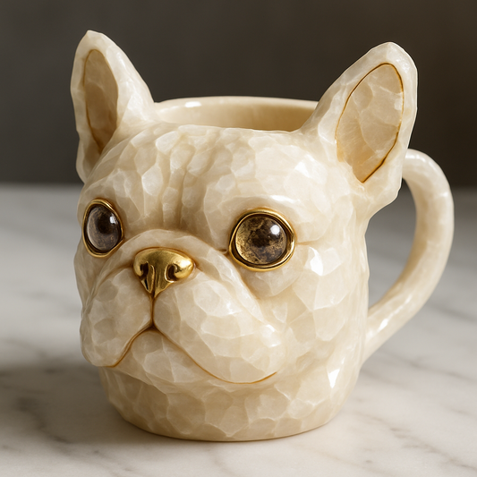 Handmade Frenchie Mug