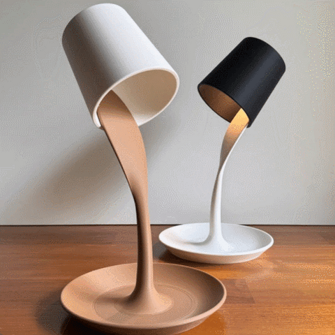 3D-Dynamic Table Lamp with Tray