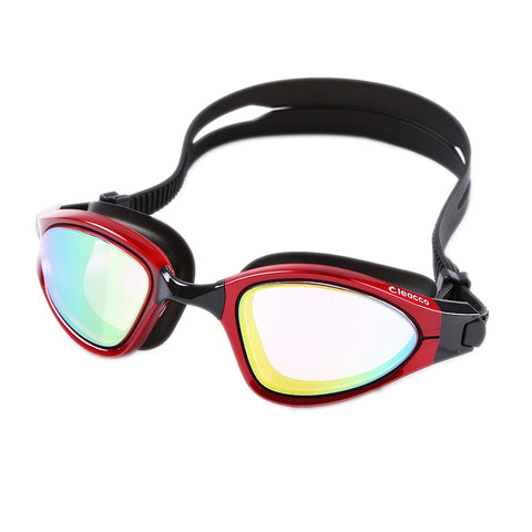 Cleacco Professional Swimming Goggles Anti Fog UV Plating Lens Waterproof Adjustable Swimming Glasses Eyewear men women