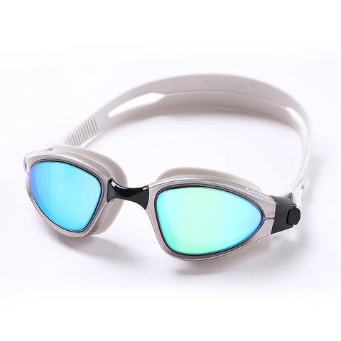 Cleacco Professional Swimming Goggles Anti Fog UV Plating Lens Waterproof Adjustable Swimming Glasses Eyewear men women