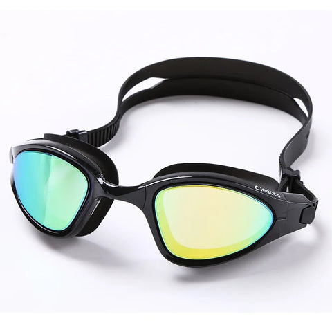 Cleacco Professional Swimming Goggles Anti Fog UV Plating Lens Waterproof Adjustable Swimming Glasses Eyewear men women