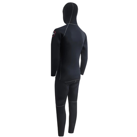 5MM Solid Color Neoprene Two-Piece Wetsuit Set