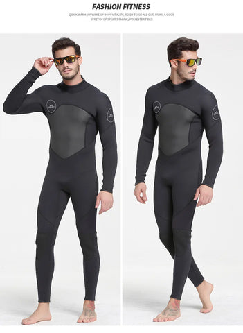 One piece diving suit long sleeved 1.5mm jellyfish suit professional snorkeling suit
