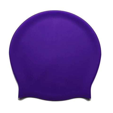 Silicone Extra Large Swimming Cap for Long Hair Braid Waterproof Women Men Ladies Diving Hood Hat Loose head African Over Size