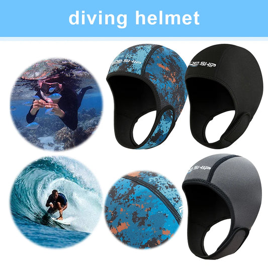 2mm Neoprene Dive Hood Wetsuit Hood Quick Dry Thermal Hood