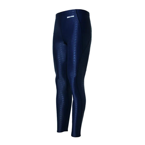BanFei Professional Swimming Trunks Long Pants Women Men Quick Dry Diving  Jammers Swimwear Swimsuit Rash Guard Nylon Spandex