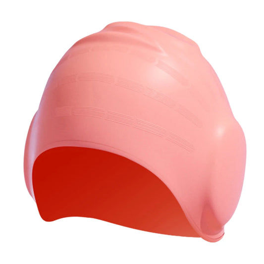 Silicone Swimming Cap Ear Protection Waterproof Bathing Cap High Elasticity Swim Cap for Long & Short Hair