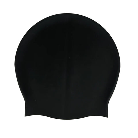Silicone Extra Large Swimming Cap for Long Hair Braid Waterproof Women Men Ladies Diving Hood Hat Loose head African Over Size