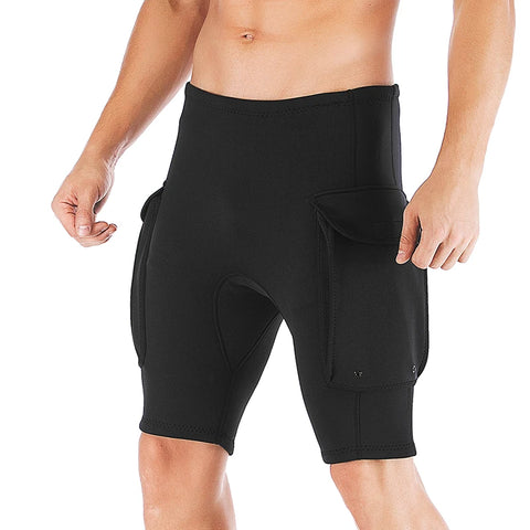 3MM men's swimming trunks cold-proof diving trunks warm wet suit shorts swimsuit