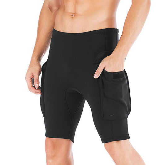 3MM men's swimming trunks cold-proof diving trunks warm wet suit shorts swimsuit