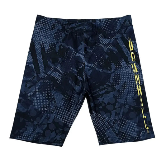 Asian Size Men's Swimming Trunks Shorts Long to Knee Competitive Swim Training Swimsuit Men Pants Quick dry Printed