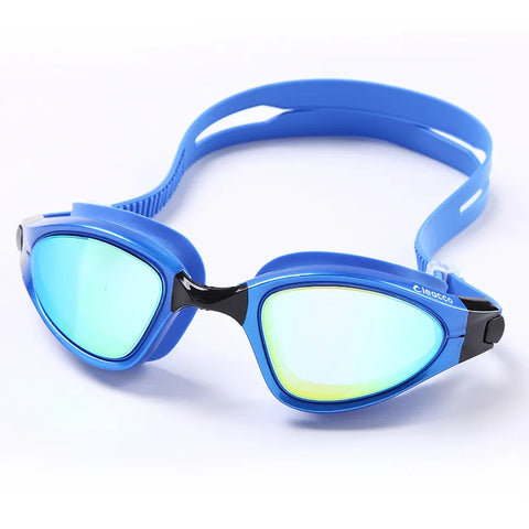 Cleacco Professional Swimming Goggles Anti Fog UV Plating Lens Waterproof Adjustable Swimming Glasses Eyewear men women