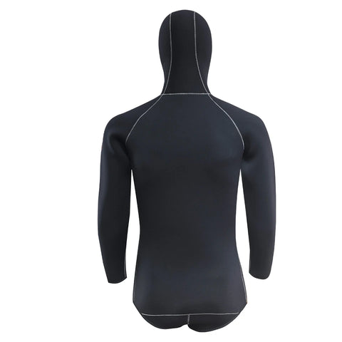 5MM Solid Color Neoprene Two-Piece Wetsuit Set