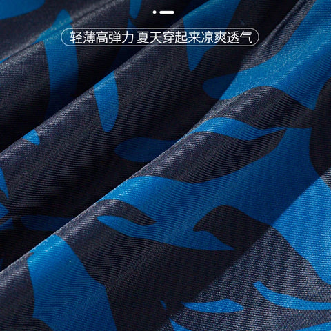 Summer Quick-dry Swimming Trunks Shorts Men Swimsuit Beach Pants Print Bathing Suit Plus Size Boxer
