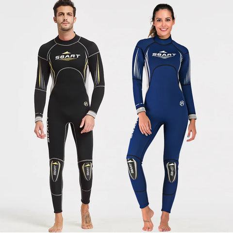 3MM one piece diving suit for women thickened insulation back zipper deep diving winter swimming equipment swimsuit