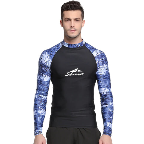 Sail Sunscreen Suit Men's Diving Suit Tight Elastic Split Adult Long Sleeve Jellyfish Suit Diving Suit