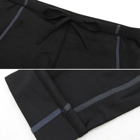 Rash Guard Swimming Trunks Long Pants Quick Dry Triathlon Men Women Swimwear Jammers Beach Surf Diving Swimsuit