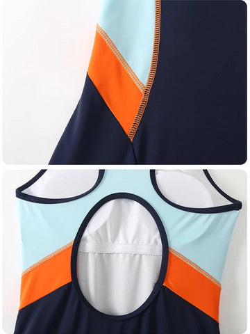 Hanmanyfly Professional Athletic Swimwear Women One Piece Swimsuit Quick Dry Swimming Pool Suit