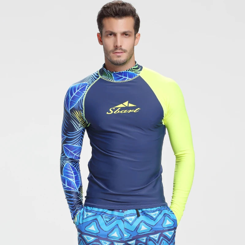 Sail Sunscreen Suit Men's Diving Suit Tight Elastic Split Adult Long Sleeve Jellyfish Suit Diving Suit